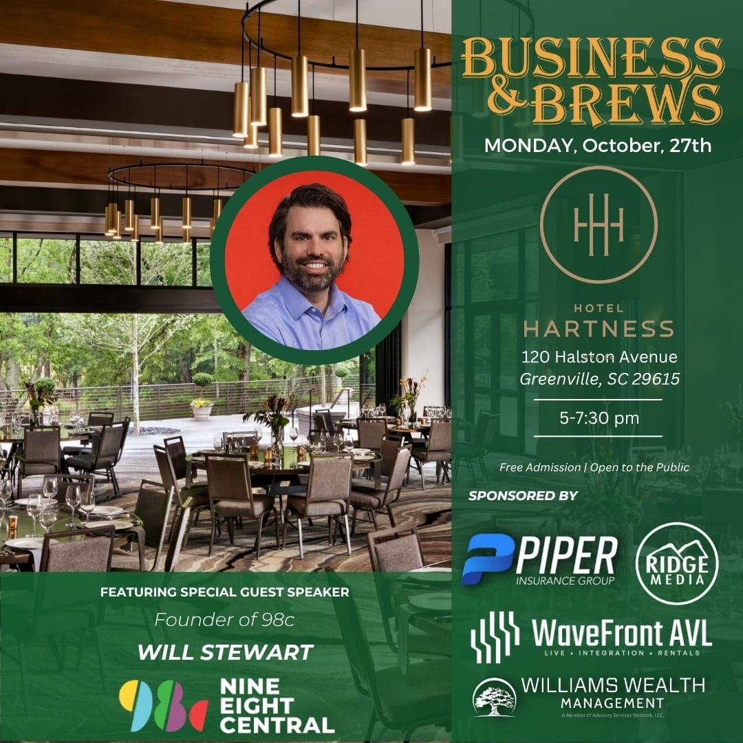 Business & Brews October 2025 - Meet Will Stewart